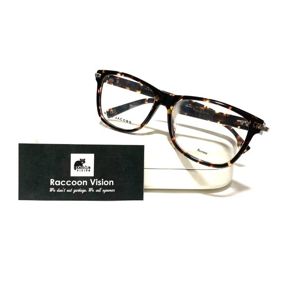 BRAND NEW MARC JACOBS 191 LWP HAVANA GOLD AUTHENTIC EYEGLASSES RX 54-15-145 MM